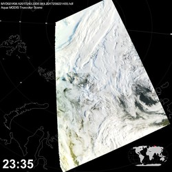 Level 1B Image at: 2335 UTC