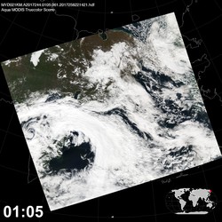 Level 1B Image at: 0105 UTC