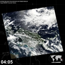 Level 1B Image at: 0405 UTC