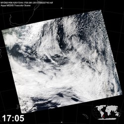 Level 1B Image at: 1705 UTC