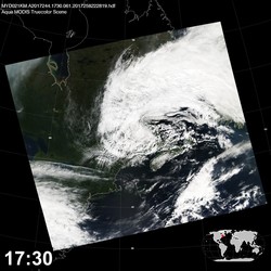 Level 1B Image at: 1730 UTC