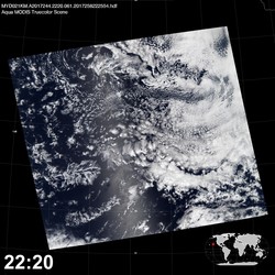 Level 1B Image at: 2220 UTC