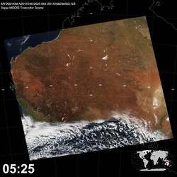 Level 1B Image at: 0525 UTC