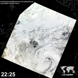 Level 1B Image at: 2225 UTC