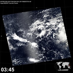 Level 1B Image at: 0345 UTC