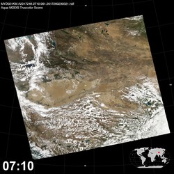 Level 1B Image at: 0710 UTC