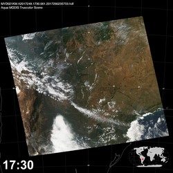 Level 1B Image at: 1730 UTC