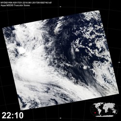 Level 1B Image at: 2210 UTC