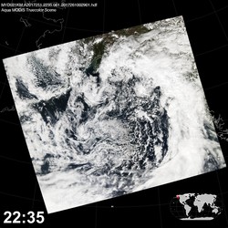 Level 1B Image at: 2235 UTC