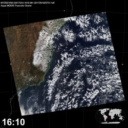 Level 1B Image at: 1610 UTC