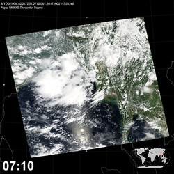 Level 1B Image at: 0710 UTC