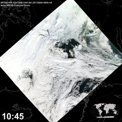 Level 1B Image at: 1045 UTC