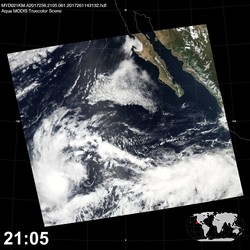 Level 1B Image at: 2105 UTC