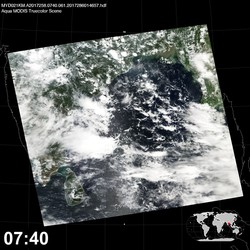 Level 1B Image at: 0740 UTC