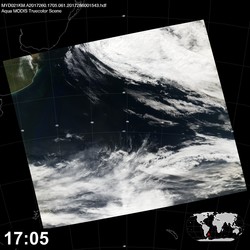 Level 1B Image at: 1705 UTC