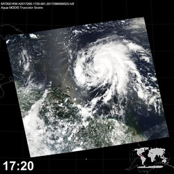 Level 1B Image at: 1720 UTC