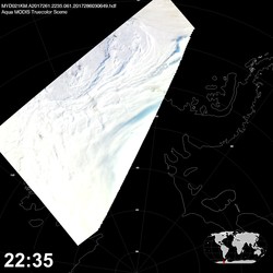 Level 1B Image at: 2235 UTC