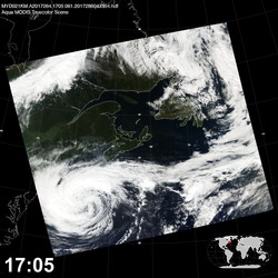 Level 1B Image at: 1705 UTC