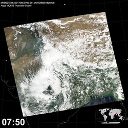 Level 1B Image at: 0750 UTC