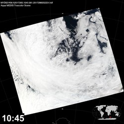 Level 1B Image at: 1045 UTC