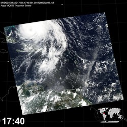 Level 1B Image at: 1740 UTC