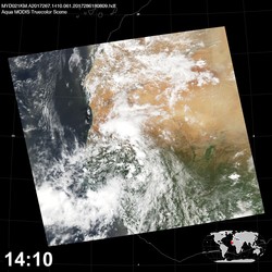 Level 1B Image at: 1410 UTC