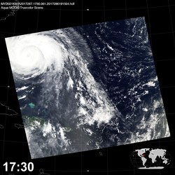 Level 1B Image at: 1730 UTC