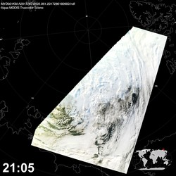 Level 1B Image at: 2105 UTC