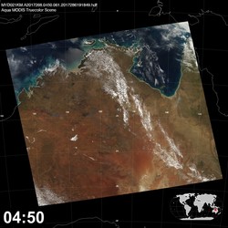 Level 1B Image at: 0450 UTC