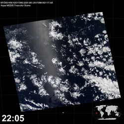 Level 1B Image at: 2205 UTC