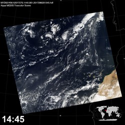 Level 1B Image at: 1445 UTC