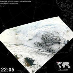 Level 1B Image at: 2205 UTC