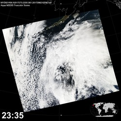 Level 1B Image at: 2335 UTC