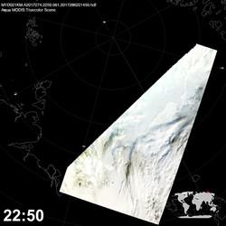 Level 1B Image at: 2250 UTC