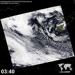 Level 1B Image at: 0340 UTC