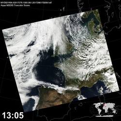 Level 1B Image at: 1305 UTC