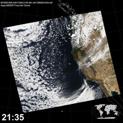 Level 1B Image at: 2135 UTC