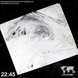 Level 1B Image at: 2245 UTC