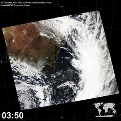 Level 1B Image at: 0350 UTC