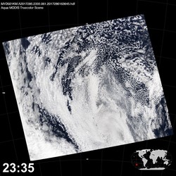 Level 1B Image at: 2335 UTC