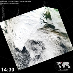 Level 1B Image at: 1430 UTC