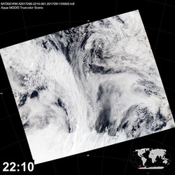 Level 1B Image at: 2210 UTC