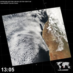 Level 1B Image at: 1305 UTC