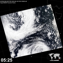 Level 1B Image at: 0525 UTC