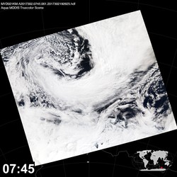 Level 1B Image at: 0745 UTC