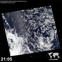 Level 1B Image at: 2105 UTC