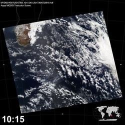 Level 1B Image at: 1015 UTC