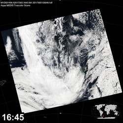 Level 1B Image at: 1645 UTC