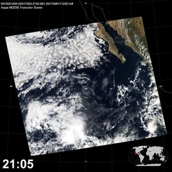 Level 1B Image at: 2105 UTC