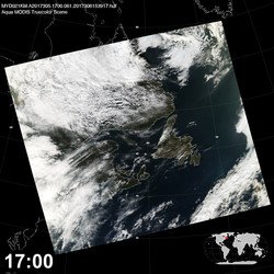 Level 1B Image at: 1700 UTC